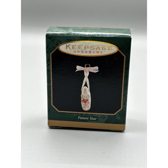 Future Star 1997 Miniature She Is A Pretty Ballerina Dancer Hallmark Ornament - Picture 3 of 5